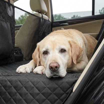 Hard-Bottom Dog Back Seat Extender — One Flat Floor, No Footwell Gap